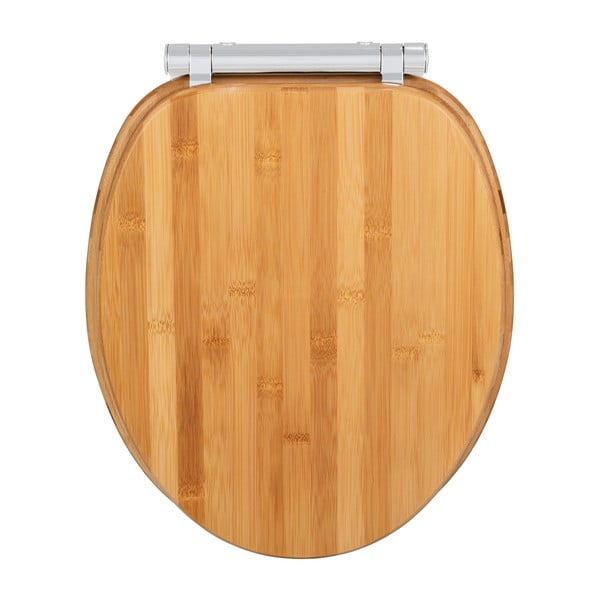 Puidust WC-iste, kergesti sulguv Bambus, 35 x 41 cm - Wenko