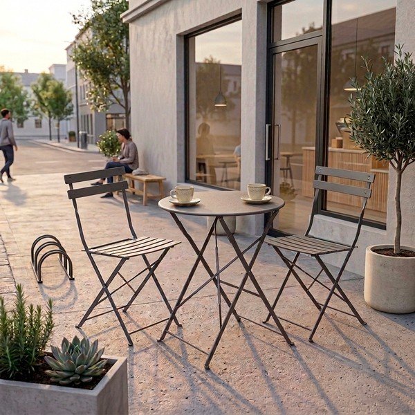 Antratsiitne terasest aia söögimööbli komplekt kahele Austin - Bizzotto-image-1