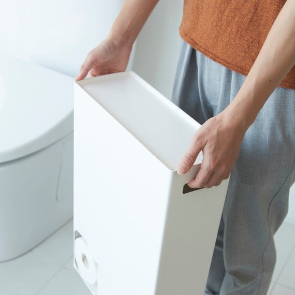 Tualettpaberi dosaator Stocker - YAMAZAKI-image-4