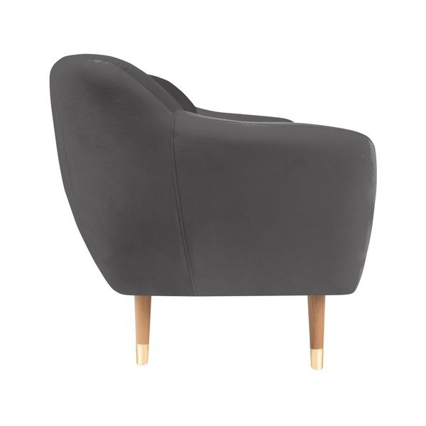 Hall sametne diivan , 158 cm Benito - Mazzini Sofas-image-3