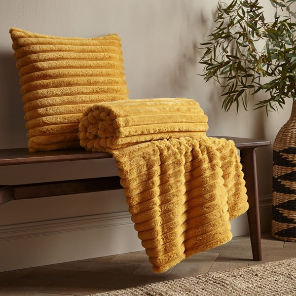 Mikrofliisist tekk 130x170 cm Cosy Ribbed - Catherine Lansfield-image-3