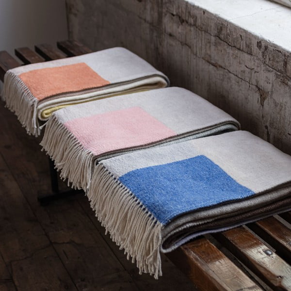 Lilla-beež pleed 125x190 cm Brick - Mette Ditmer Denmark-image-4