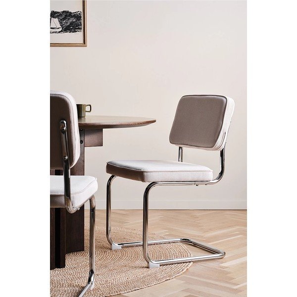 Valged metallist kiiktoolid 2 tk komplektis Hjo - Jotex-image-1