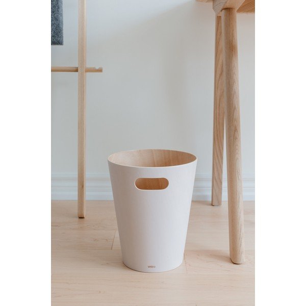 Puidust prügikast 7,5 l Woodrow - Umbra-image-1