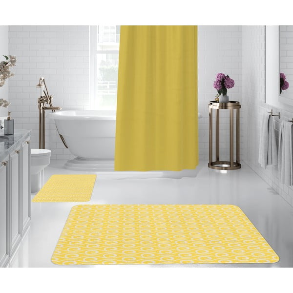 Kollane vannitoamattide komplekt 2 tk - Oyo Concept-image-1