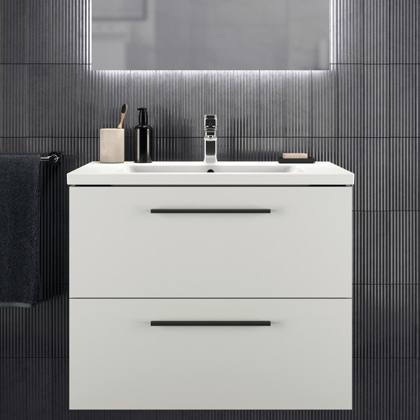 Valge rippuv valamukapp 80x63 cm i.Life B - Ideal Standard-image-1