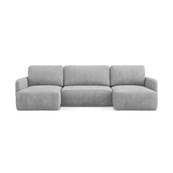 Helehall panipaigaga šenillist nurgadiivanvoodi (U-kujuline) Lilo - Makamii