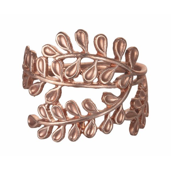 4 metallist salvrätikurõnga komplekt Rose Gold - Villa d'Este-image-3
