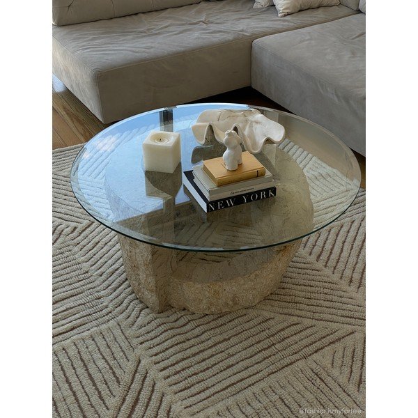 Kreem pestav käsitsi kootud villane vaip 170x240 cm Almond Valley - Lorena Canals-image-3