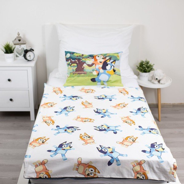 Puuvillane beebivoodipesu 100x135 cm Bluey - Jerry Fabrics-image-2