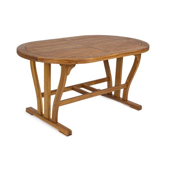 Akaatsia täispuidust aia söögilaud 90x150 cm Noemi - Bizzotto