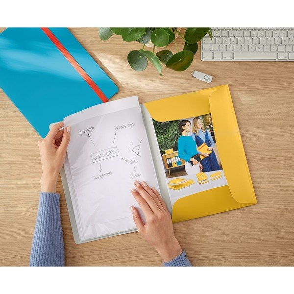 Kollane kataloogiraamat , A4 Cosy - Leitz-image-1
