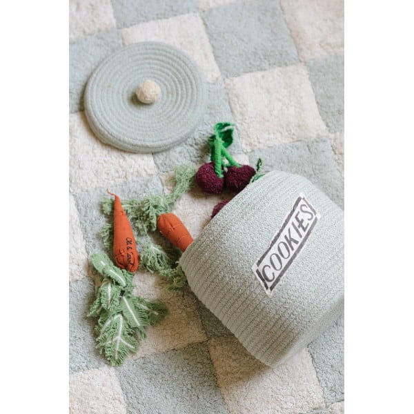 Helesinine riidest laste mänguasjakorv ø 20x26 cm Cookie Jar - Lorena Canals-image-1