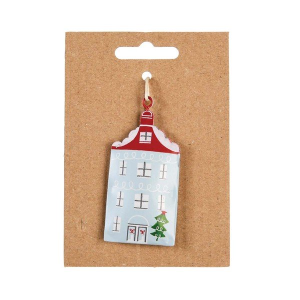 Ručně malovaná kovová ozdoba na stromeček Rex London House-image-2