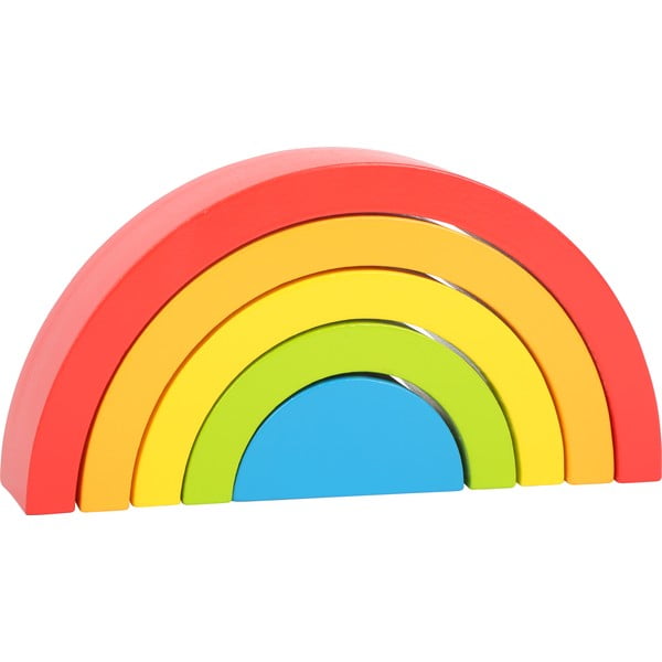 Laste puidust kokkupandav mäng Rainbow - Legler