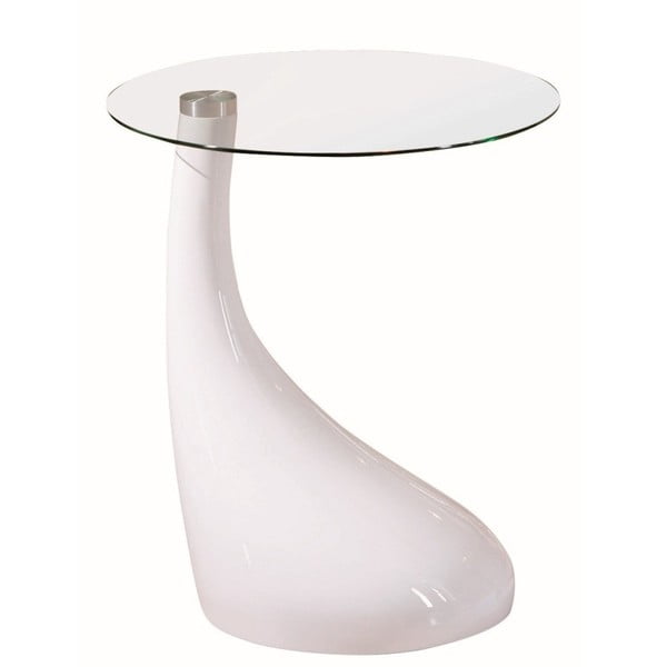 Odkládací stolek s bílým podnožím 13Casa Blanco Relaxar