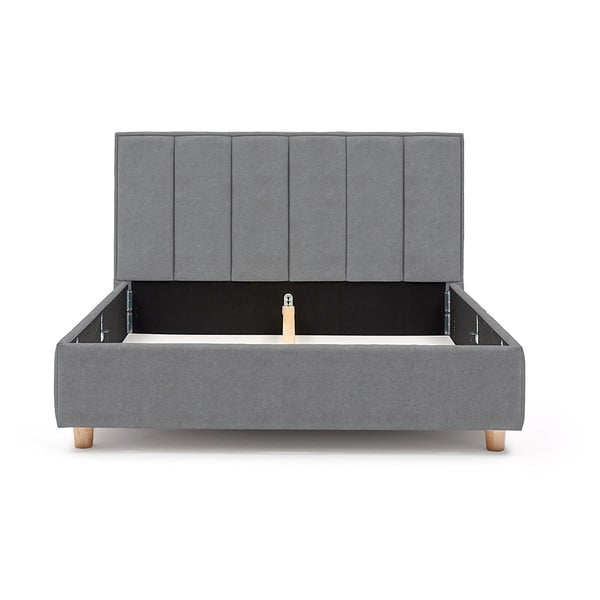 Sinihall kaheinimese voodi koos võrega ja panipaigaga , 180 x 200 cm Wega - ProSpánek-image-3