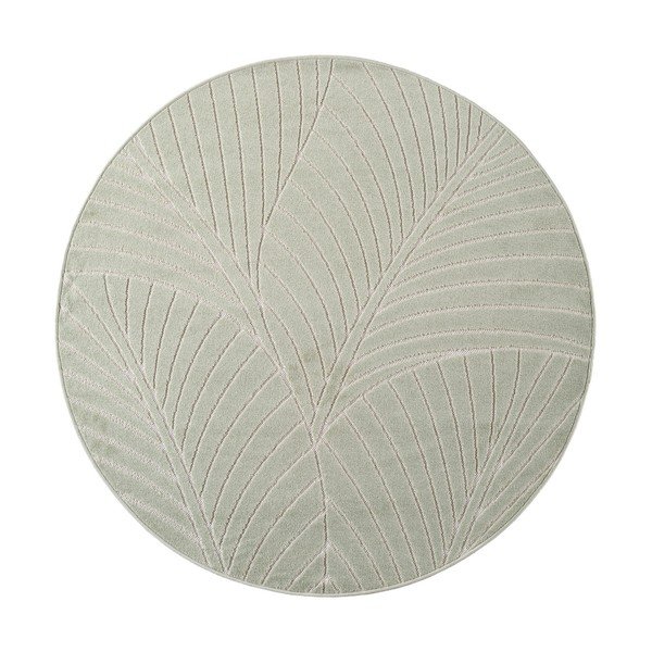 Roheline ümmargune sise- ja õuevaip ø 120 cm Nova 1203 - Ayyildiz Carpets