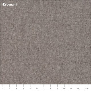 Hallikaspruun polsterdatud kaheinimesevoodi koos voodipõhja ja panipaigaga 160x200 cm Mattis - Meise Möbel
