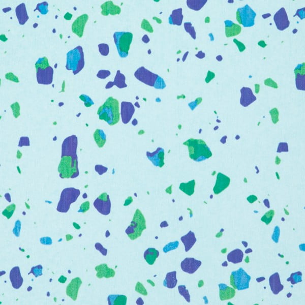 Helesinine vannitoamatt 39x60 cm Terrazzo - Artsy Doormats-image-2