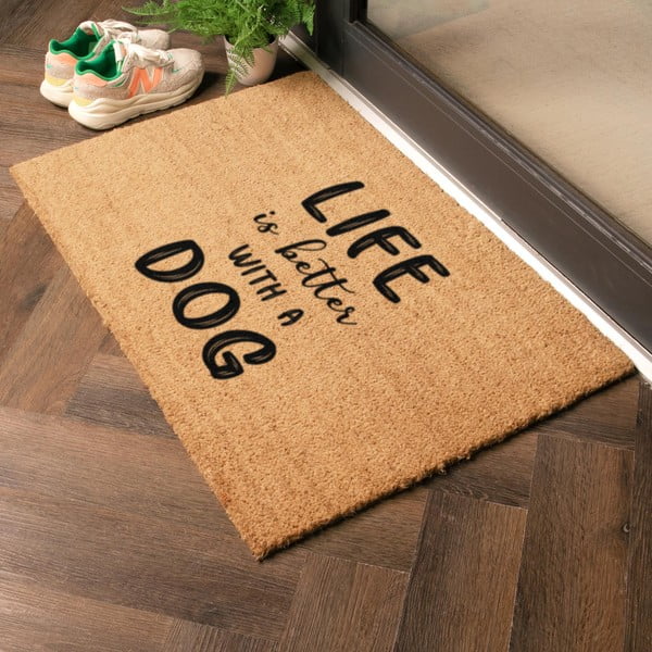 Uksematt 40x60 cm Life Is Better With a Dog - Artsy Doormats-image-1
