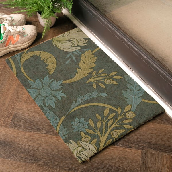 Kookoskiududest uksematt 40x60 cm William Morris - Artsy Doormats-image-1