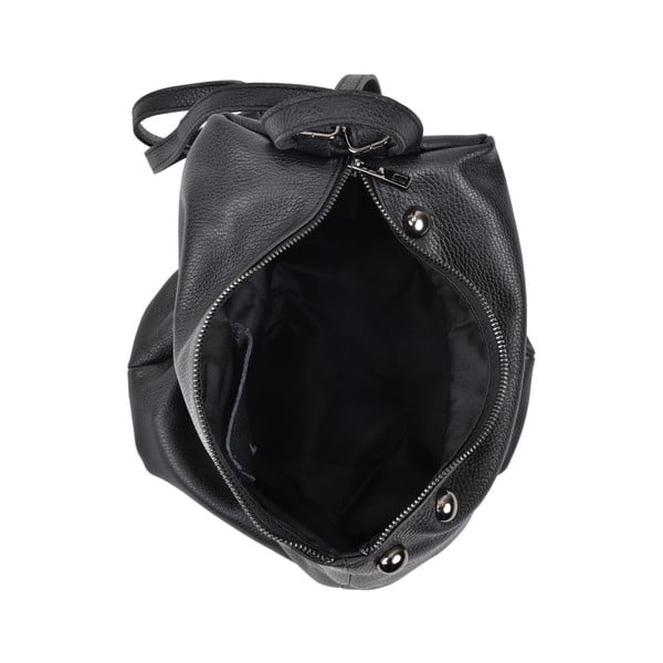 Must nahast seljakott Mell - Luisa Vannini-image-3