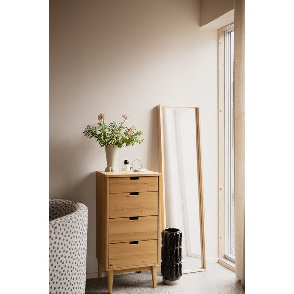Naturaalsest tammepuidust kummut 45x92x38 cm Garrison - Rowico-image-4