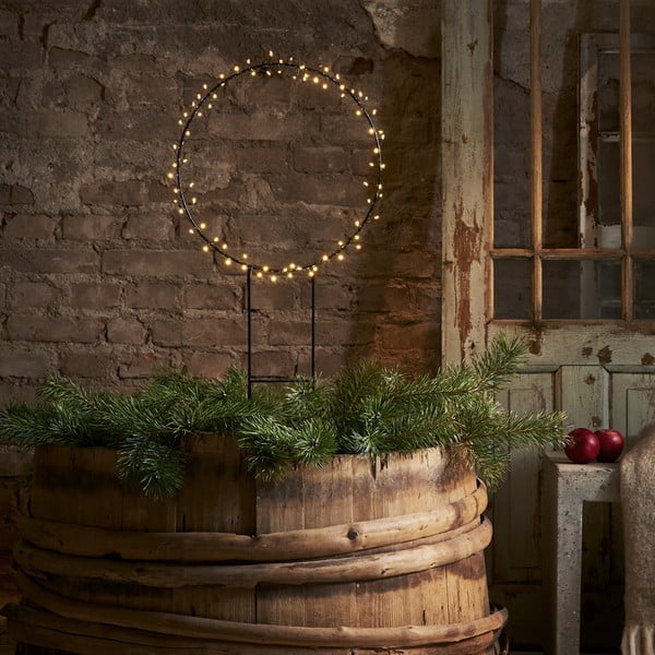 Valgustatud dekoratiivne LED ring , kõrgus 84 cm Barlumi - Star Trading-image-1