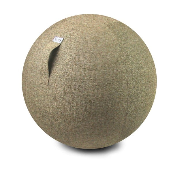 Béžový sedací míč VLUV Stov, Ø 70 - 75 cm