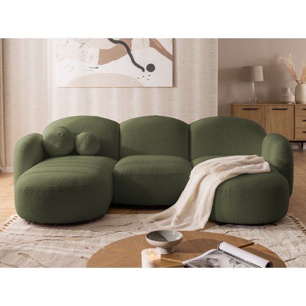 Roheline bukleekangast nurgadiivan (U-kujuline) Orbit - Ropez-image-1