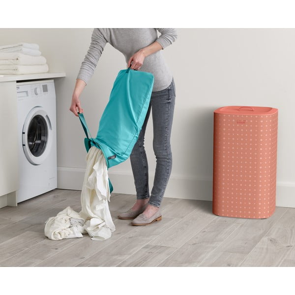 Roosa riidest pesukorv 60 l Tota Pop - Joseph Joseph-image-1