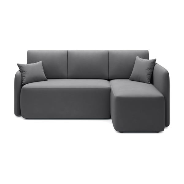 Tumeroheline sametist lahtikäiv/sahtliga nurgadiivan (parem nurk/lamamisosaga) Hadson – ELTAP