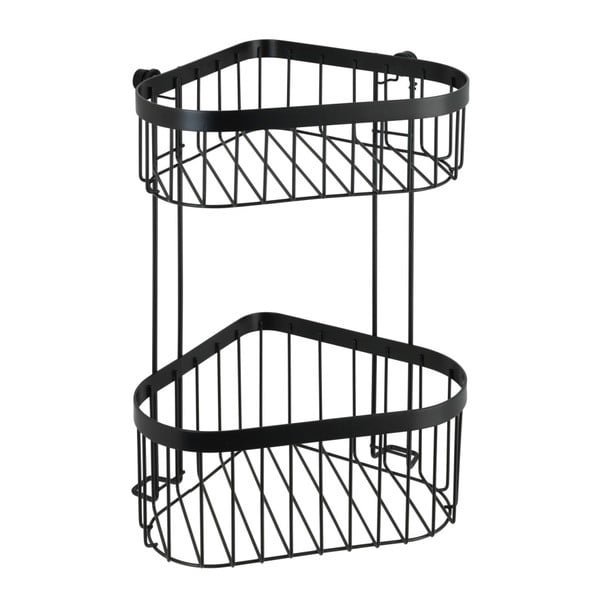 Must kahekorruseline seinale paigaldatav nurgariiul Classic Plus - Wenko-image-2