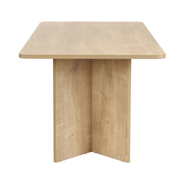 Söögilaud tammepuust dekooriga 90x180 cm Linza - Kalune Design-image-4