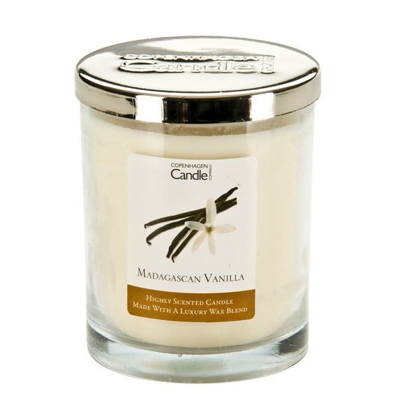 Aroma svíčka s vůní vanilky Copenhagen Candles, doba hoření 40 hodin