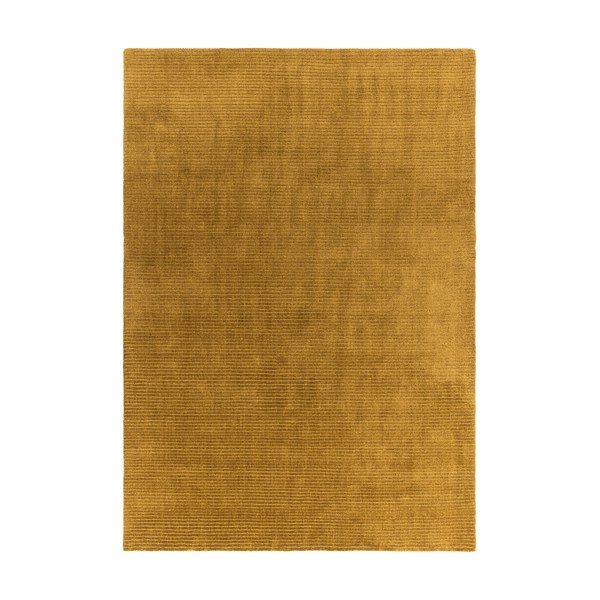 Käsitsi kootud sinepikarva vaip 160x230 cm - Asiatic Carpets