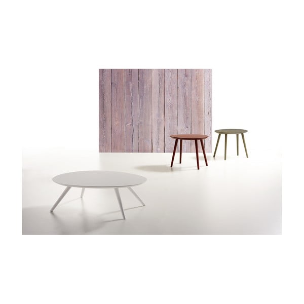 Bílý konferenční stolek Zago Thin-image-1