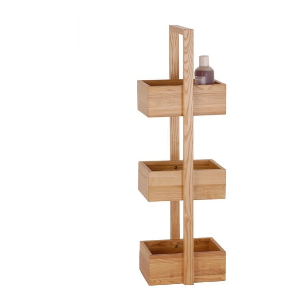 Tammepuidust vannitoariiul, kõrgus 84 cm Caddy Mezza - Wireworks-image-2