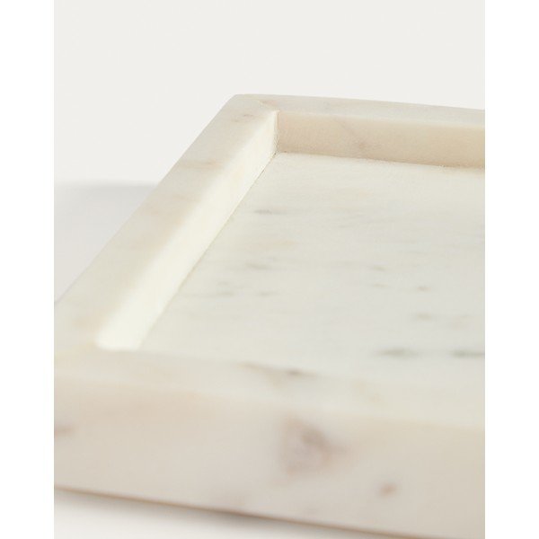 Marmorist dekoratiivne kandik 18x18 cm Serela - Kave Home-image-4