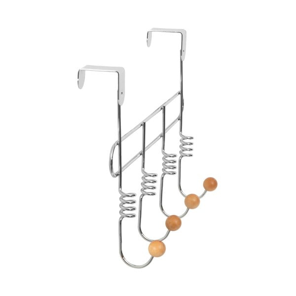 Metallist uksehoidja hõbedast 33 cm Spirale - Compactor-image-4