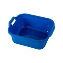 Tumesinine kahe käepidemega plastmassist lavor , 39 x 32 x 14 cm - Addis