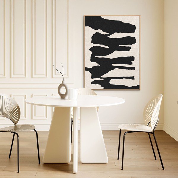 3D-pilt raamiga/akustiline 90x120 cm Frequency 2 - Malerifabrikken-image-1