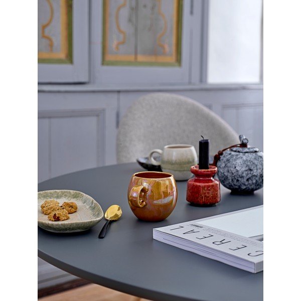 Roheline ja valge keraamiline serveerimistaldrik , 23,5 x 12,5 cm Paula - Bloomingville-image-1