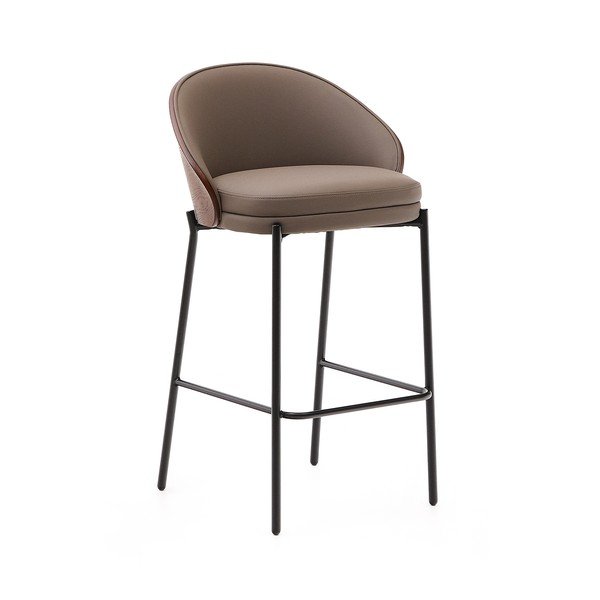 Pruun baaritool (istme kõrgus 65 cm) Eamy - Kave Home