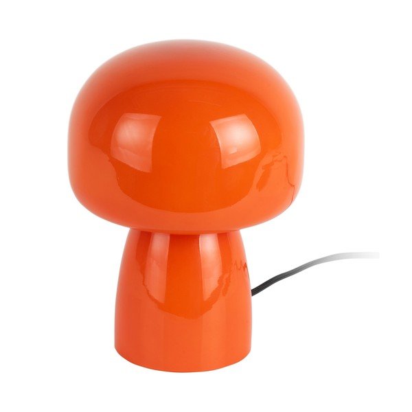 Oranž klaasist laualamp (kõrgus 20 cm) Fervor - Leitmotiv