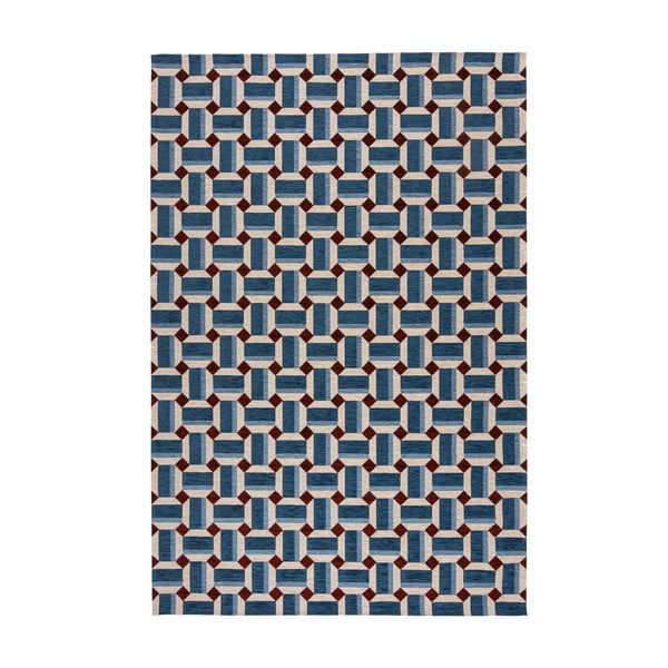 Sinine vaip 120x170 cm Lennox Geometric - Flair Rugs