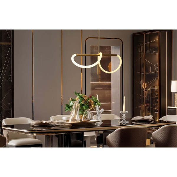 Kuldne LED-rippvalgusti Supreme - Candellux Lighting-image-1