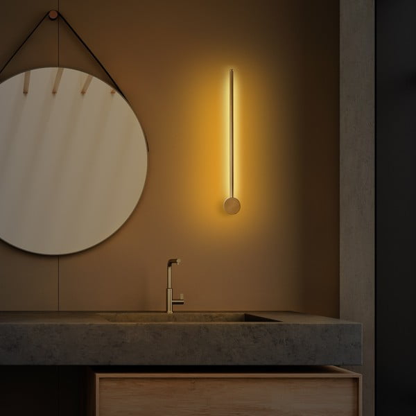 Kuldne LED seinavalgusti ø 7 cm Sword - Opviq lights-image-3