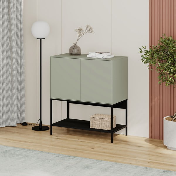 Roheline-must kapp 80x90x40 cm Amira - Marckeric-image-3